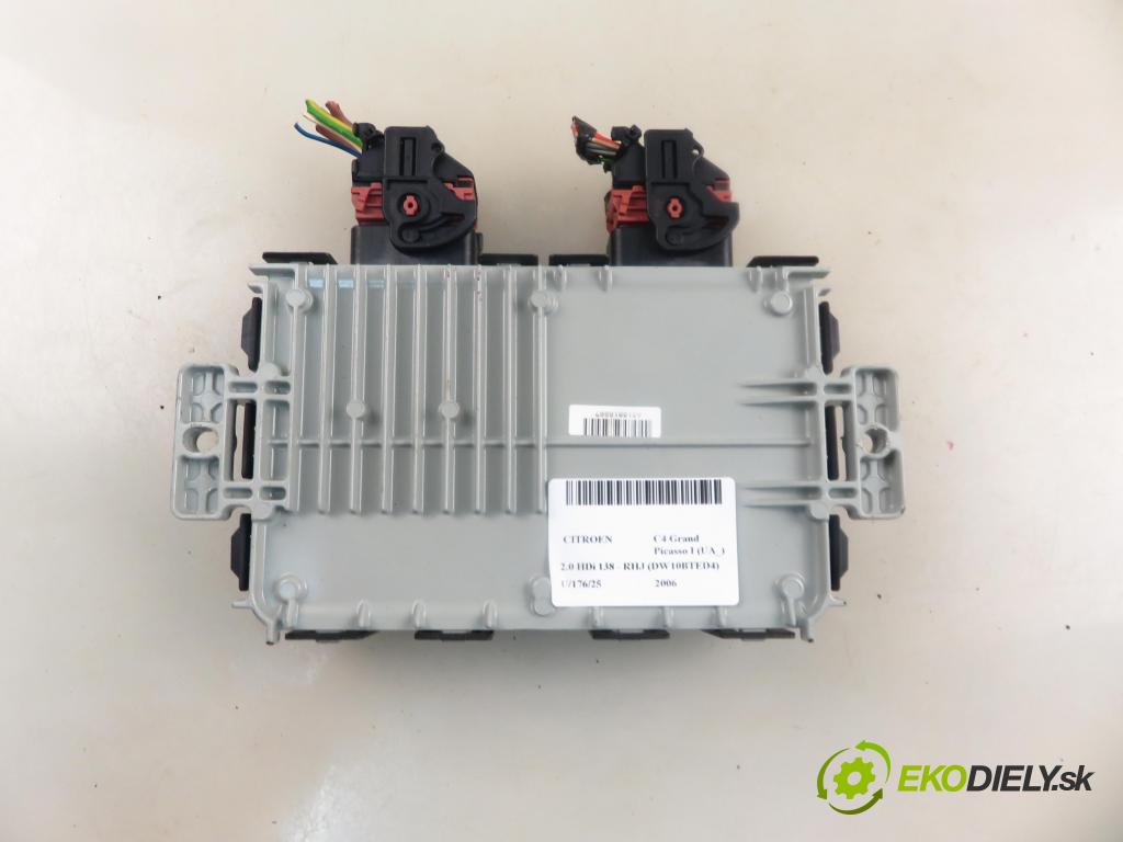 CITROEN C4 Grand Picasso I (UA_) MINIVAN 2006 100,00 2.0 HDi 138 - RHJ (DW10BTED4) 1997,00 Riadiaca jednotka Motor 9663758080