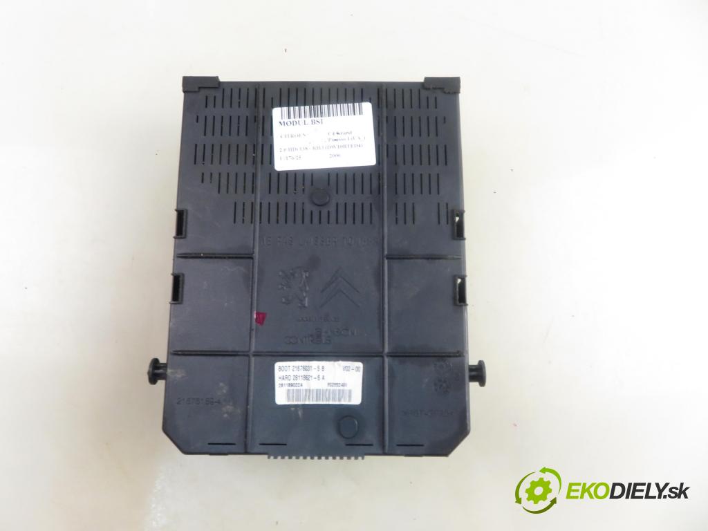 CITROEN C4 Grand Picasso I (UA_) MINIVAN 2006 100,00 2.0 HDi 138 - RHJ (DW10BTED4) 1997,00 MODUL BSI 9663510180