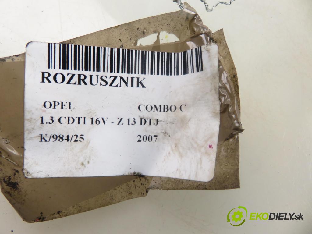 OPEL COMBO C FURGON 2007 55,00 1.3 CDTI 16V - Z 13 DTJ 1248,00 Štartér 55561503 ; D6G33 (Štartér)