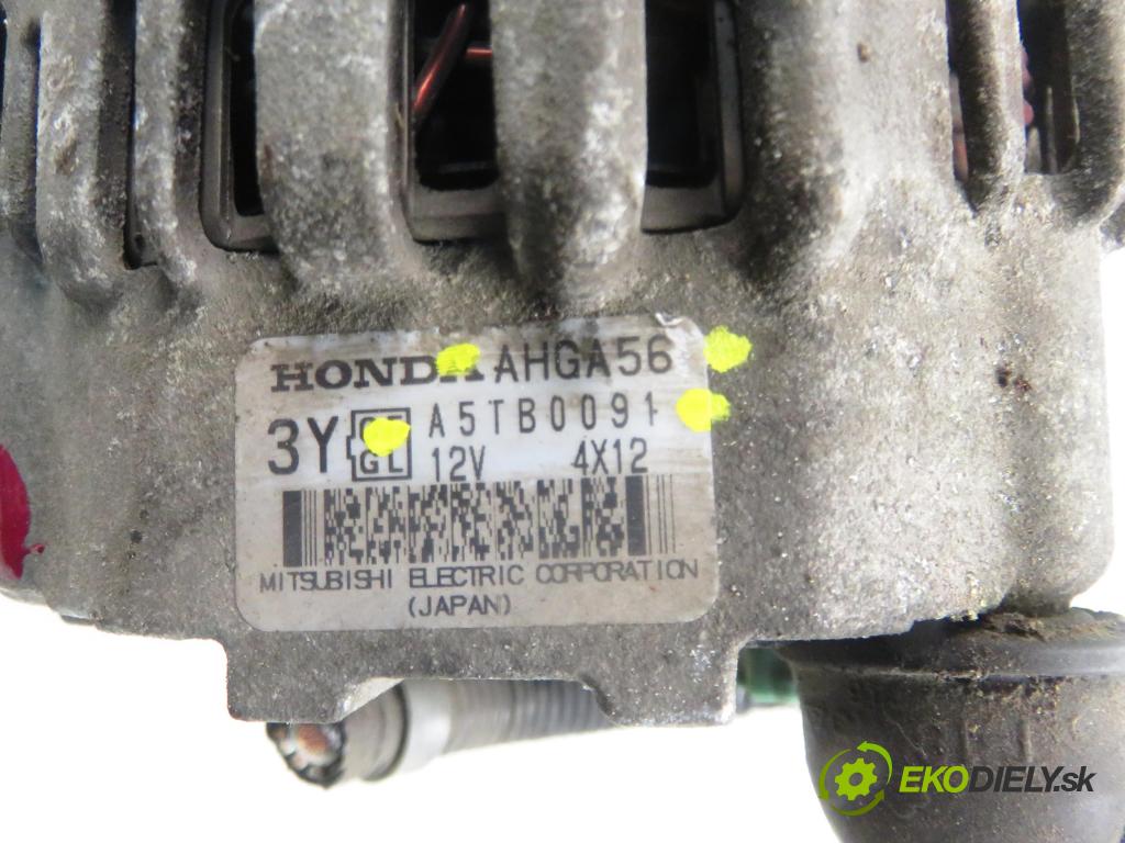 HONDA JAZZ II (GD_, GE3, GE2) HB 2005 57,00 1.2 i-DSI (GD5, GE2) - L12A1 1243,00 Alternátor A5TB0091 ; AHGA56 (Alternátor)