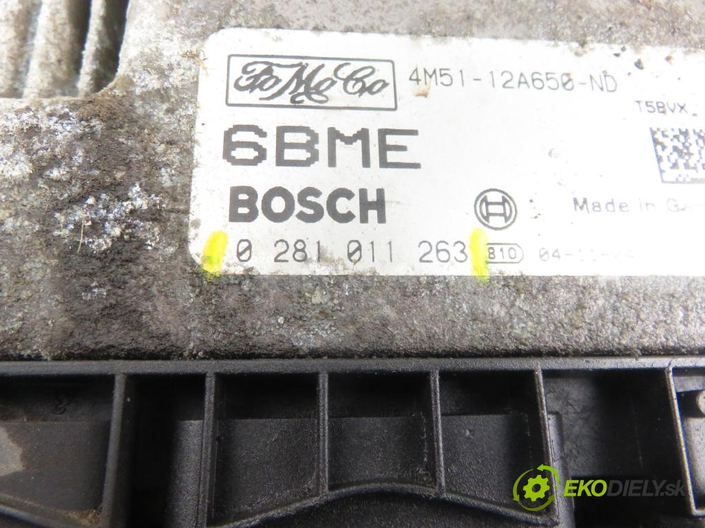 FORD FOCUS II (DA_, HCP) HB 2005 80,00 1.6 TDCi 109 - G8DA 1560,00 Riadiaca jednotka Motor 0281011263