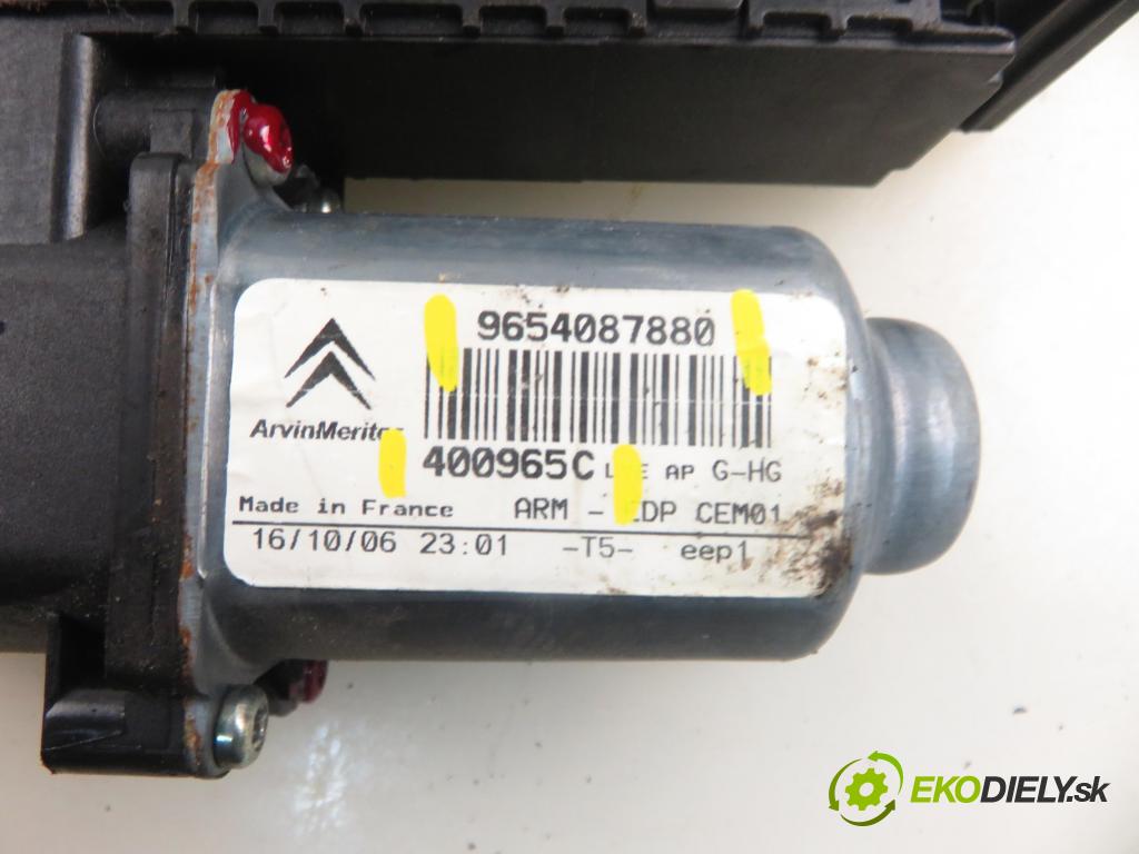 CITROEN C4 Grand Picasso I (UA_) MINIVAN 2006 100,00 2.0 HDi 138 - RHJ (DW10BTED4) 1997,00 motorek sťahovaní oken LP 9654087880 ; 400965C