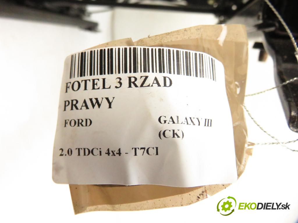 FORD GALAXY III (CK) MINIVAN 2015 110,00 2.0 TDCi 4x4 - T7CI 1997,00 Sedadlo 3 rad pravy