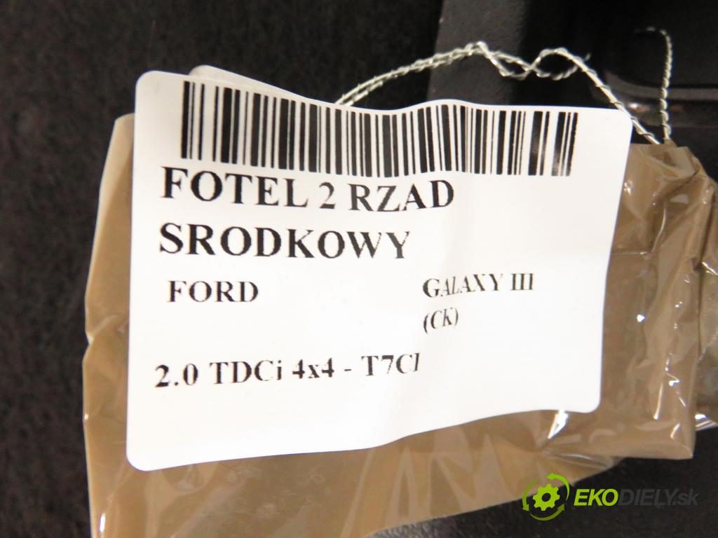 FORD GALAXY III (CK) MINIVAN 2015 110,00 2.0 TDCi 4x4 - T7CI 1997,00 Sedadlo 2 rad STREDNÝ: