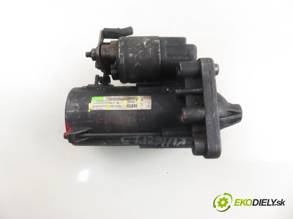 PEUGEOT EXPERT Skrzynia (VF3A_, VF3U_, VF3X_) FURGON 2010 66,00 1.6 HDi 90 16V - 9HU (DV6UTED4) 1560,00 Štartér 9645100680 ; D7G3 (Štartér)