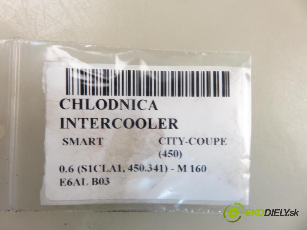 SMART CITY-COUPE (450) HB 1999 40,00 0.6 R3 55 - M 160 E6AL B03 599,00 ventilátor intercoolera 0003127V0 (Intercooler (chladič stlačeného vzduchu))