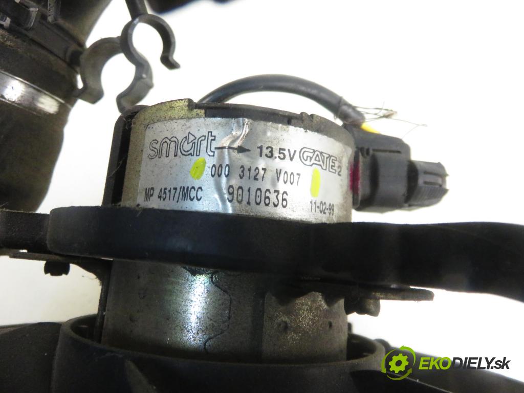 SMART CITY-COUPE (450) HB 1999 40,00 0.6 R3 55 - M 160 E6AL B03 599,00 ventilátor intercoolera 0003127V0 (Intercooler (chladič stlačeného vzduchu))