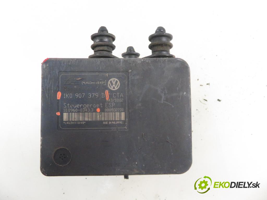 VW TOURAN (1T1, 1T2) MINIVAN 2003 74,00 1.9 TDI PD 100 - AVQ 1896,00 Pumpa ABS 1K0907379D ; 10096003433 (Pumpa ABS)