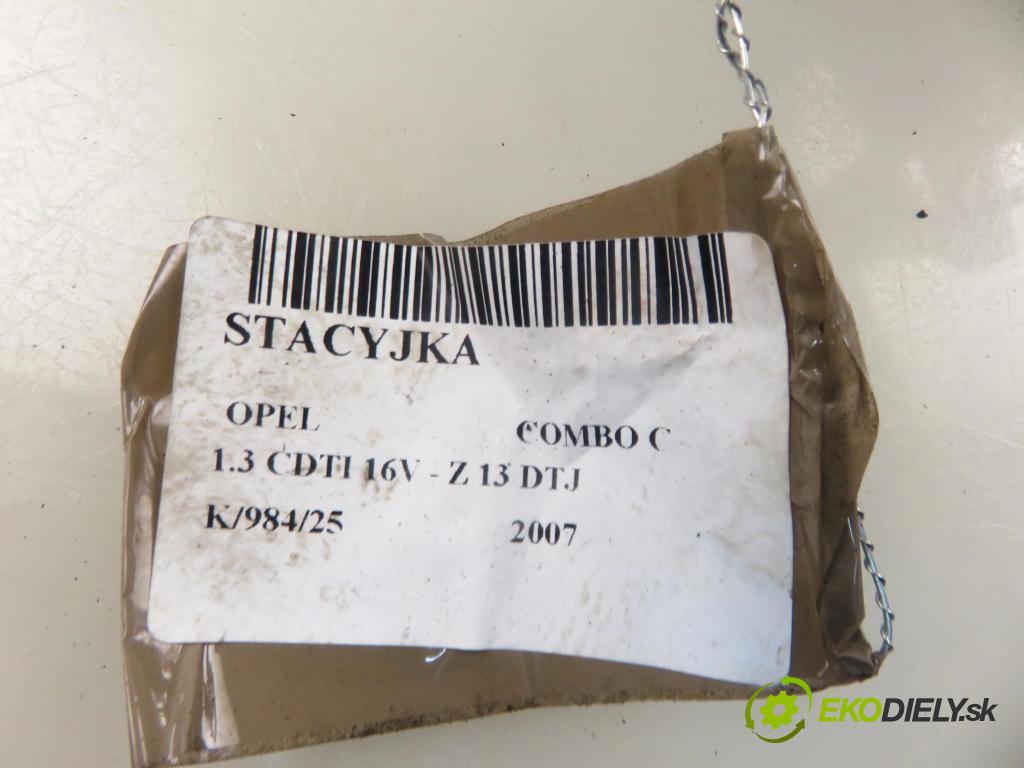 OPEL COMBO C FURGON 2007 55,00 1.3 CDTI 16V - Z 13 DTJ 1248,00 spinačka 13144390 ; 5WK47631 (Spínacia skrinka)