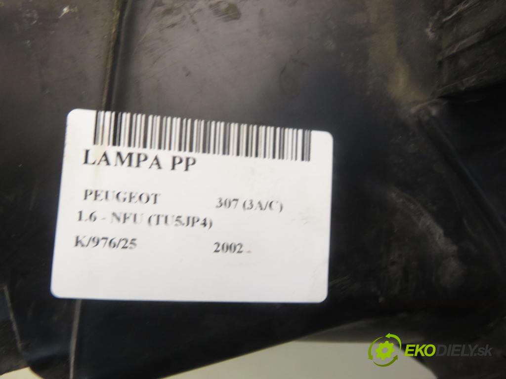 PEUGEOT 307 (3A/C) HB 2002 81,00 1.6 - NFU (TU5JP4) 1587,00 Svetlo PP