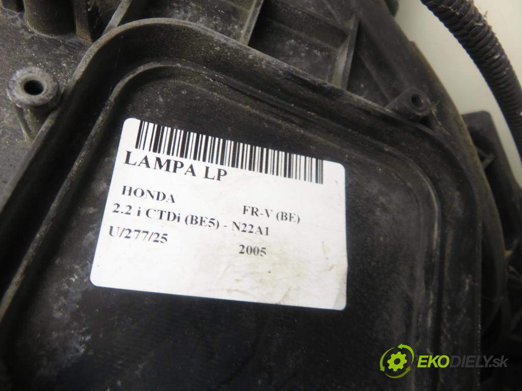 HONDA FR-V (BE) MINIVAN 2005 103,00 2.2 i CTDi 140 - N22A1 2204,00 Svetlo LP