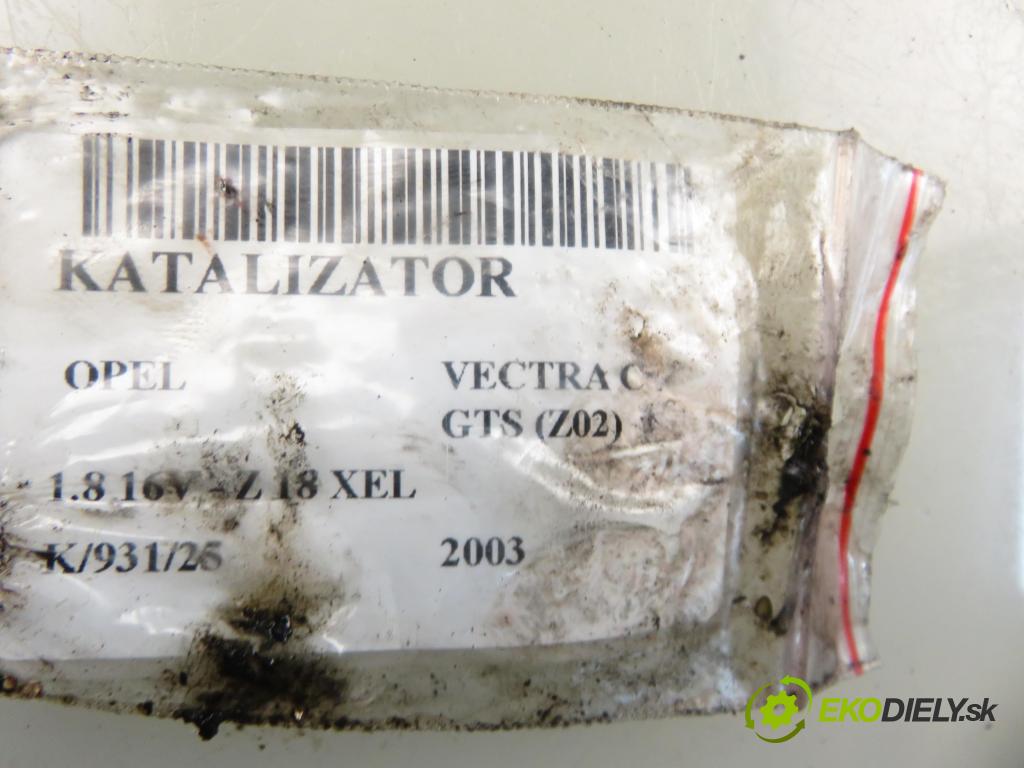 OPEL VECTRA C GTS (Z02) LIFTBACK 2003 0,00 1.8 16V - Z 18 XEL 1796,00 Potrubie VYČERPAT: 9158634 (Výfukové potrubie)