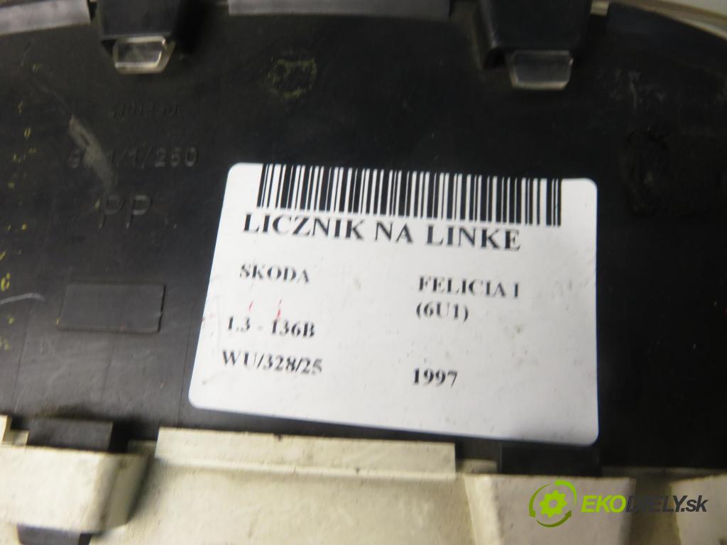 SKODA FELICIA I (6U1) HB 1997 50,00 1.3 MPI - 136B 1289,00 Prístrojovka na ODKAZ: 443431113820 ; 443431096820