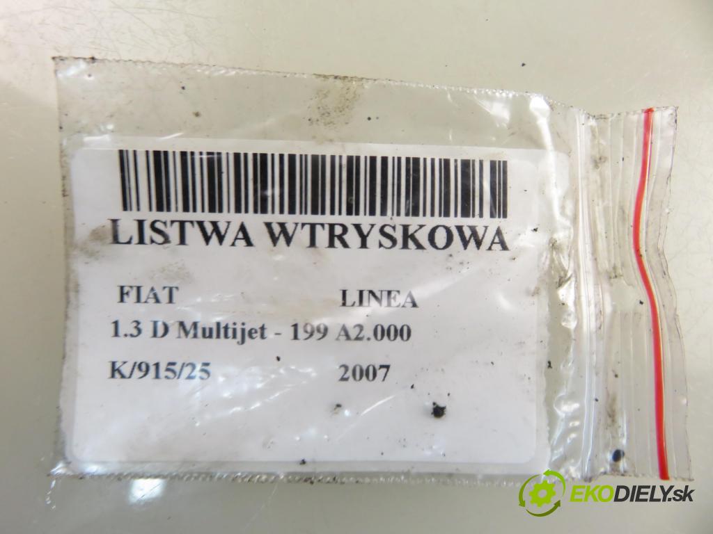 FIAT LINEA (323_) SEDAN 2007 0,00 1.3 D Multijet - 199 A2.000 1248,00 Lišta vstrekovacia 55211908 ; 0445214141 (Vstrekovacia lišta)