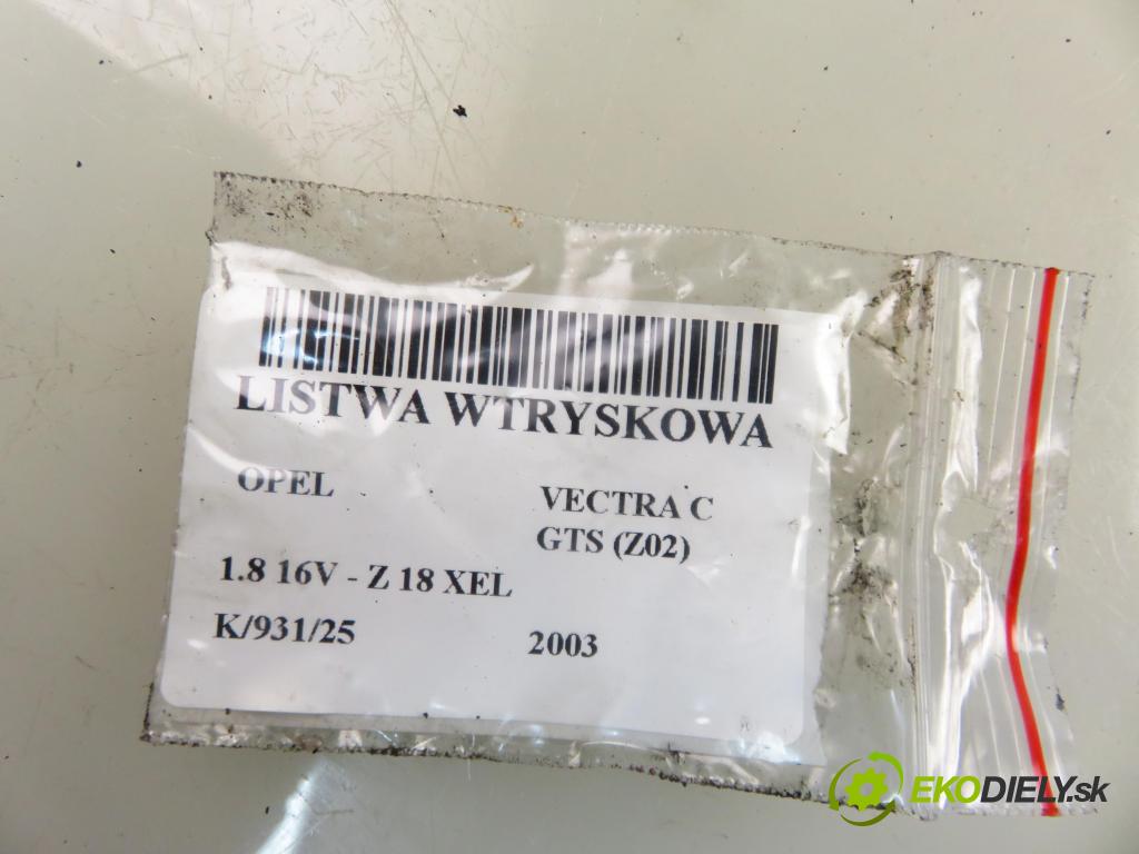 OPEL VECTRA C GTS (Z02) LIFTBACK 2003 0,00 1.8 16V - Z 18 XEL 1796,00 Lišta vstrekovacia 5WK93151 ; 90536149 (Vstrekovacia lišta)