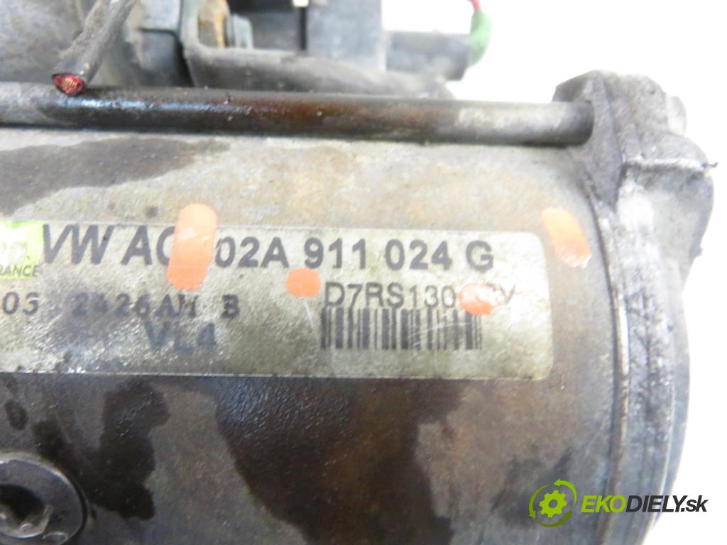 SKODA OCTAVIA I (1U2) LIFTBACK 2003 66,00 1.9 TDI 90- AGR 1896,00 Štartér 02A911024G ; D7RS130 (Štartér)