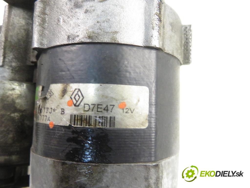 RENAULT SCENIC II (JM0/1_) MINIVAN 2003 83,00 1.6 (JM0C, JM0J, JM1B) - K4M 782 1598,00 Štartér 8200266777A ; D7E47 (Štartér)