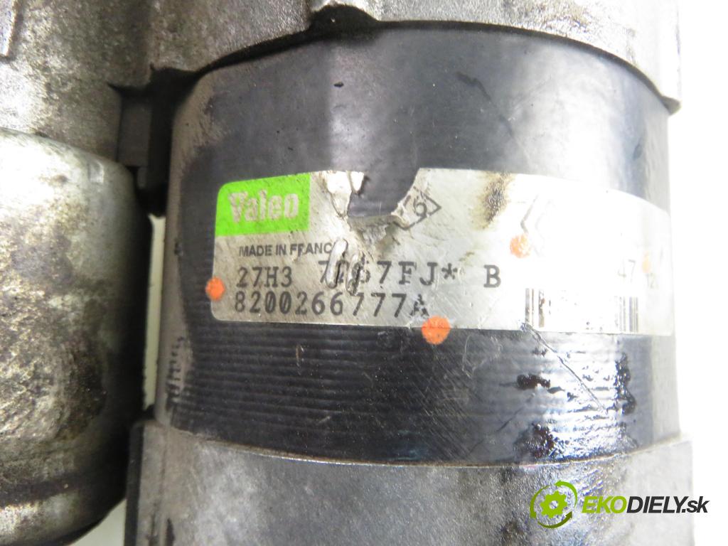 RENAULT SCENIC II (JM0/1_) MINIVAN 2003 83,00 1.6 (JM0C, JM0J, JM1B) - K4M 782 1598,00 Štartér 8200266777A ; D7E47 (Štartér)