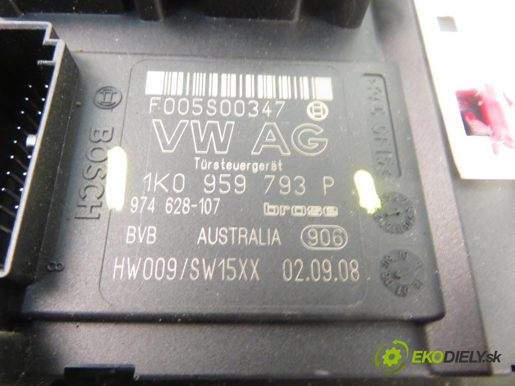 VW PASSAT B6 Variant (3C5) KOMBI 2008 77,00 1.9 TDI - BLS 1896,00 mechanismus oken 3C1837755K ; 1K0959793P ; 3C1837461L