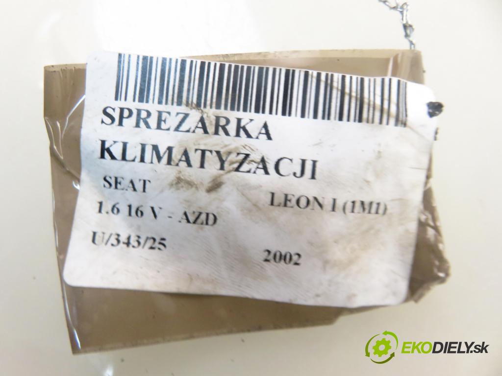 SEAT LEON (1M1) HB 2002 77,00 1.6 16 V - AZD 1598,00 KOMPRESOR: klimatizácie 1J0820803K (Kompresor klimatizácie)
