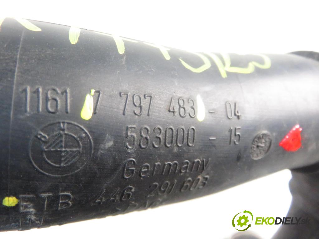 BMW X1 (E84) SUV 2010 105,00 sDrive 18 d 143 - N47 D20 C 1995,00 Rúra intercoolera turba 7797483