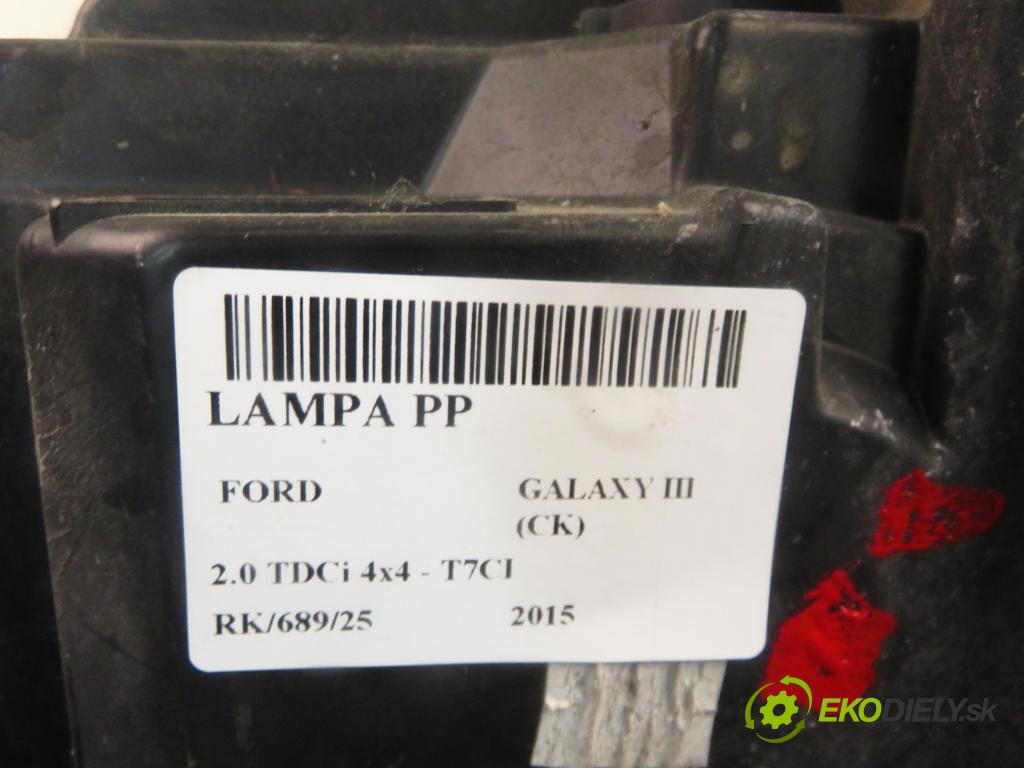 FORD GALAXY III (CK) MINIVAN 2015 110,00 2.0 TDCi 4x4 - T7CI 1997,00 Svetlo PP