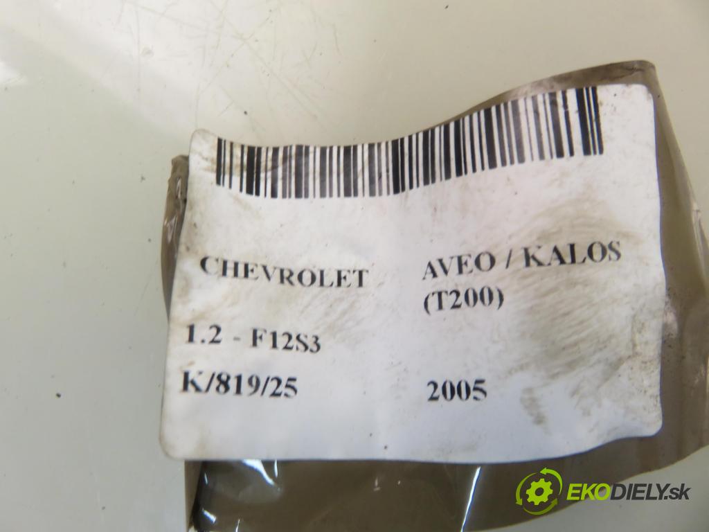 CHEVROLET AVEO / KALOS liftback (T200) HB 2005 53,00 1.2 - F12S3 1150,00 pumpa paliva 96424447
