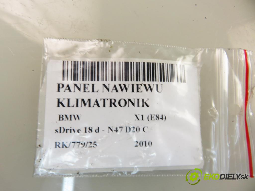 BMW X1 (E84) SUV 2010 105,00 sDrive 18 d 143 - N47 D20 C 1995,00 Panel kúrenia KLIMATRONIK 9242409