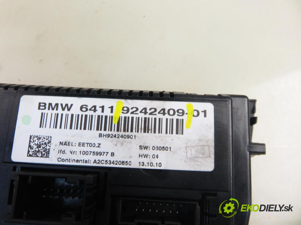 BMW X1 (E84) SUV 2010 105,00 sDrive 18 d 143 - N47 D20 C 1995,00 Panel kúrenia KLIMATRONIK 9242409
