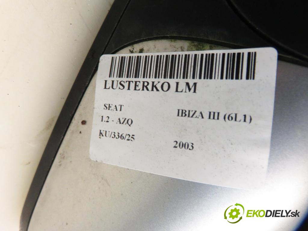 SEAT IBIZA III (6L1) HB 2003 47,00 1.2 12V - AZQ 1198,00 zpětné zrcátko