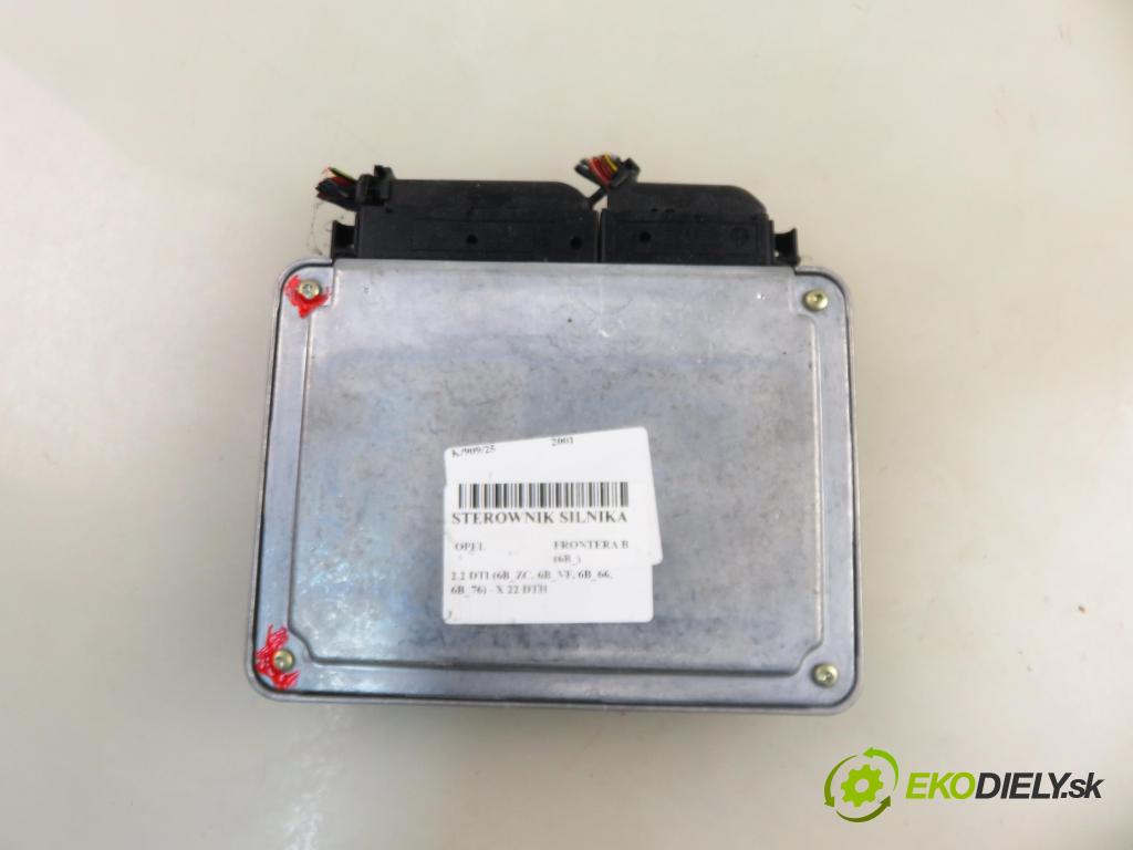 OPEL FRONTERA B (6B_) TERENOWY 2001 85,00 2.2 DTI (6B_ZC, 6B_VF, 6B_66, 6B_76) - X 22 DTH 2171,00 Riadiaca jednotka Motor 0281010448 ; 24417200