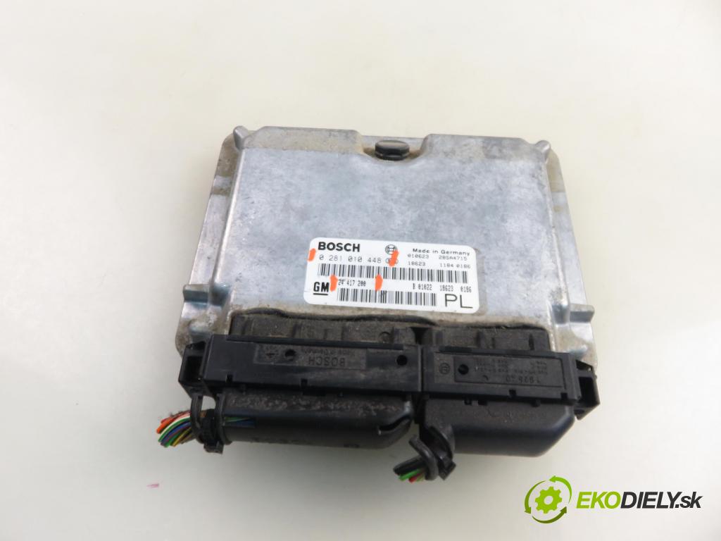 OPEL FRONTERA B (6B_) TERENOWY 2001 85,00 2.2 DTI (6B_ZC, 6B_VF, 6B_66, 6B_76) - X 22 DTH 2171,00 Riadiaca jednotka Motor 0281010448 ; 24417200