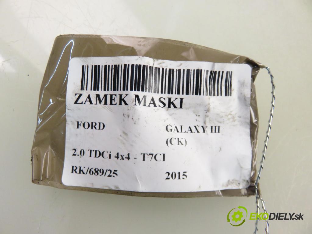 FORD GALAXY III (CK) MINIVAN 2015 110,00 2.0 TDCi 4x4 - T7CI 1997,00 zámok kapoty EM2A16700AD