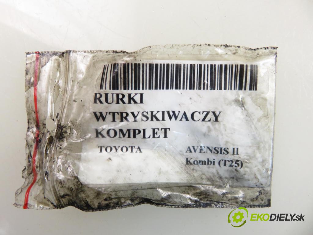 TOYOTA AVENSIS Kombi (_T25_) KOMBI 2005 110,00 2.2 D-4D (ADT251) 150 - 2AD-FTV 2231,00 rúrky VSTREKOVAČE: