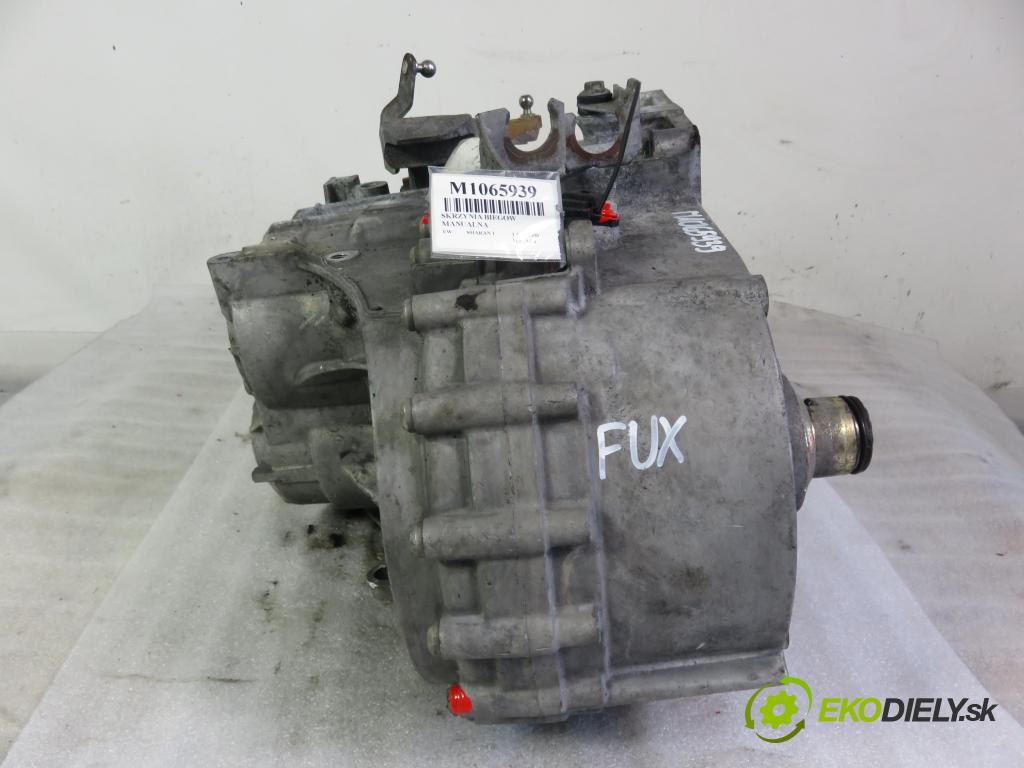 VW SHARAN (7M8, 7M9, 7M6) MINIVAN 2002 85,00 1.9 TDI PD 115 - AUY 1896,00 převodovka MANUALNA FUX