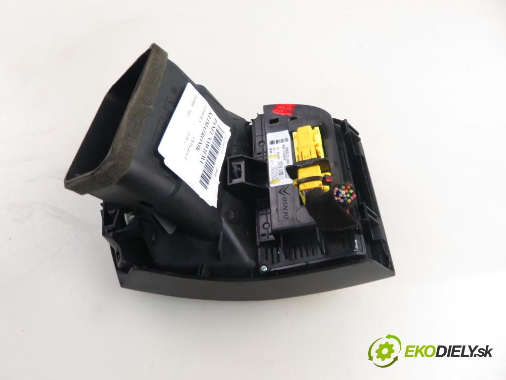 CITROEN C4 Picasso I (UD_) MINIVAN 2010 80,00 1.6 HDi 16V 109 - 9HZ 1560,00 Panel kúrenia KLIMATRONIK 965086867700 ; 303814AB