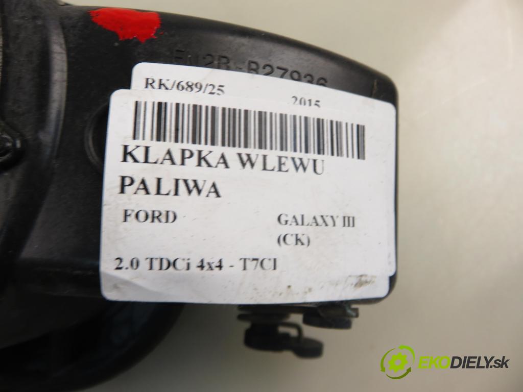 FORD GALAXY III (CK) MINIVAN 2015 110,00 2.0 TDCi 4x4 - T7CI 1997,00 Dvierka nádrže paliva (Kľučka dverí ostatné)