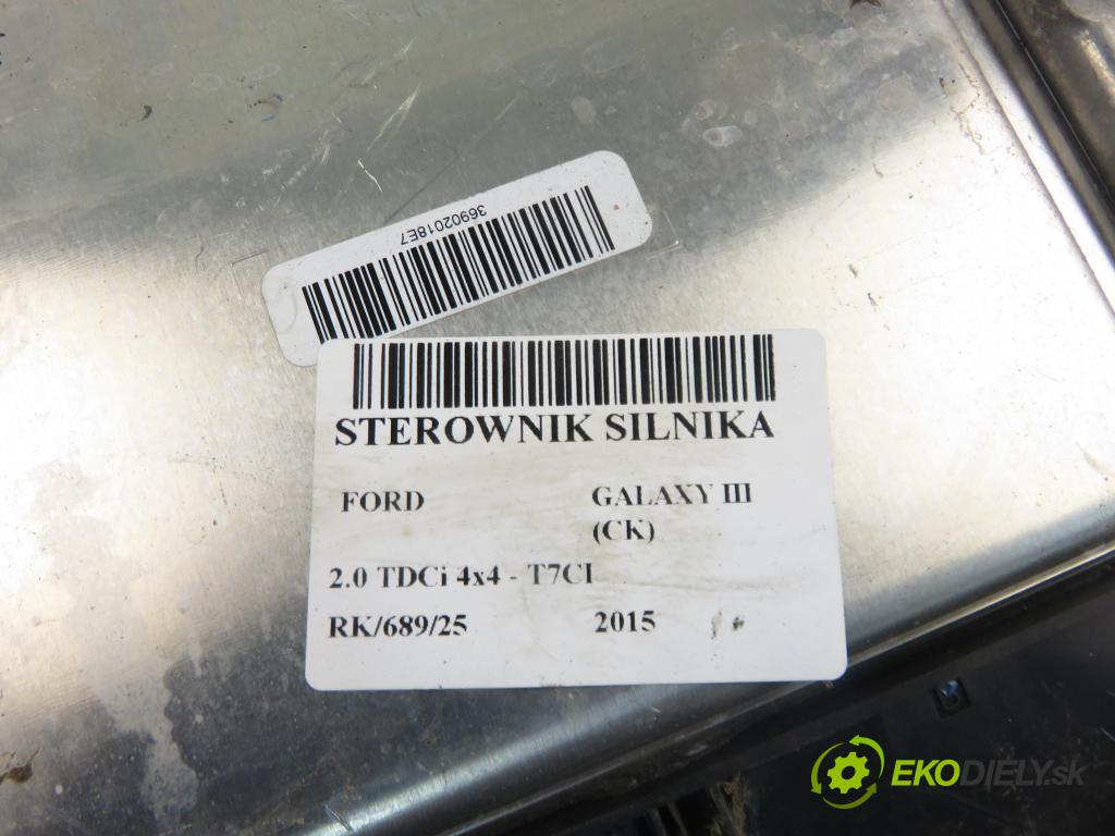 FORD GALAXY III (CK) MINIVAN 2015 110,00 2.0 TDCi 4x4 - T7CI 1997,00 Riadiaca jednotka Motor 97RI010012