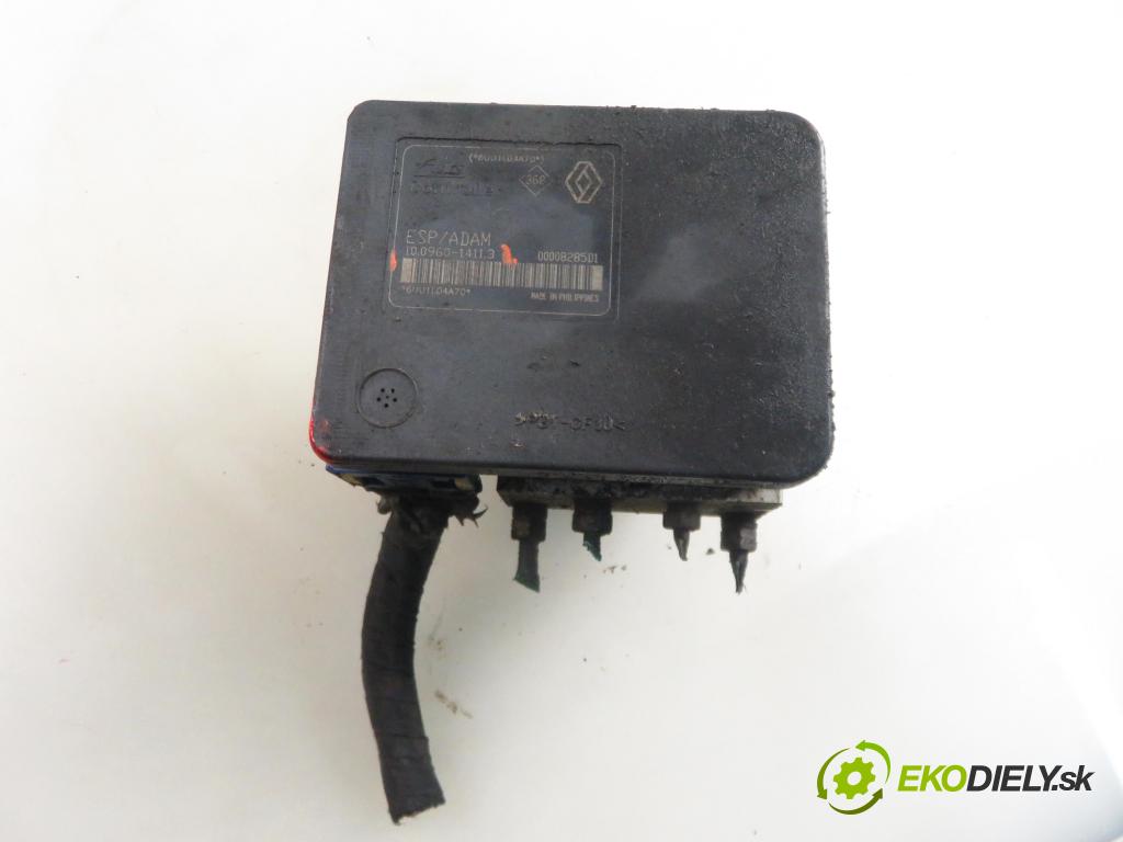 RENAULT LAGUNA II (BG0/1_) LIFTBACK 2002 88,00 1.9 dCi 120 - F9Q 750 1870,00 Pumpa ABS 10096014113 ; 8200053423B (Pumpa ABS)