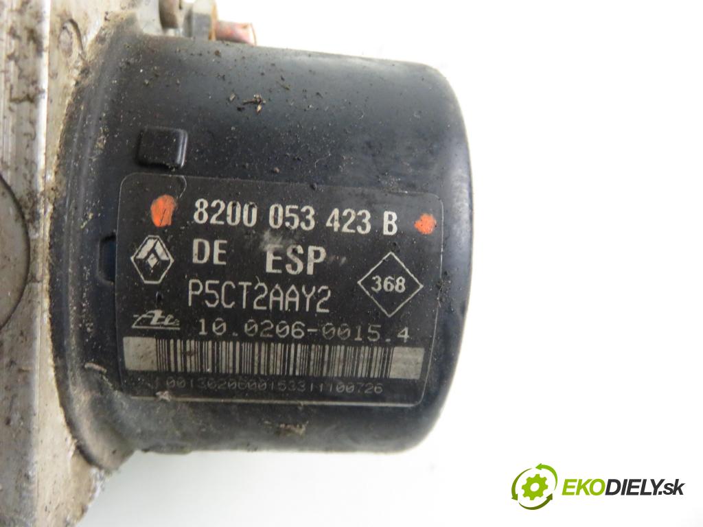 RENAULT LAGUNA II (BG0/1_) LIFTBACK 2002 88,00 1.9 dCi 120 - F9Q 750 1870,00 Pumpa ABS 10096014113 ; 8200053423B (Pumpa ABS)