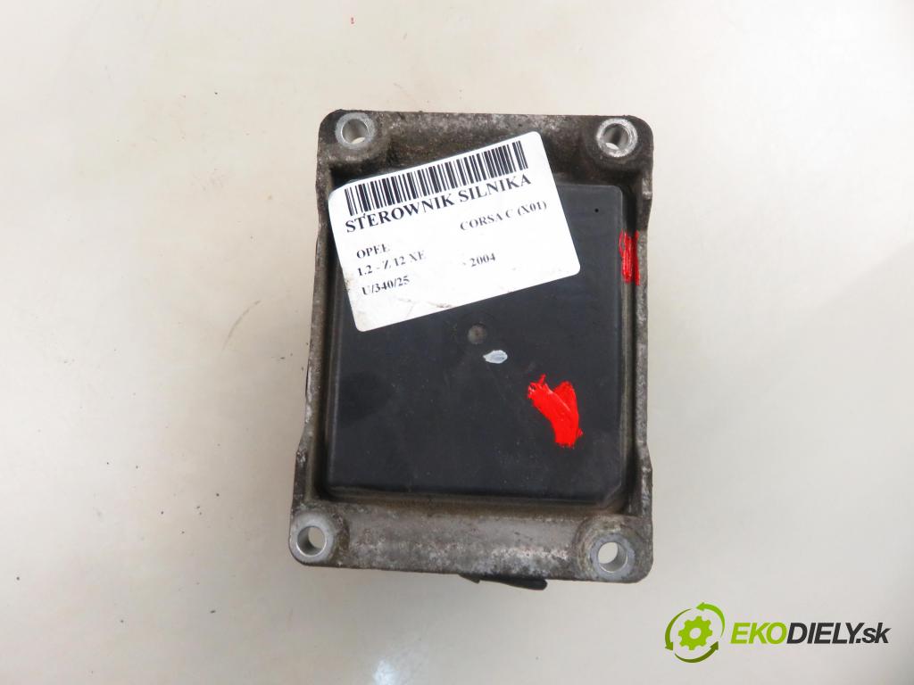 OPEL CORSA C (X01) HB 2004 55,00 1.2 16V 75 - Z 12 XE 1199,00 Riadiaca jednotka Motor 55350552 ; 0261207962