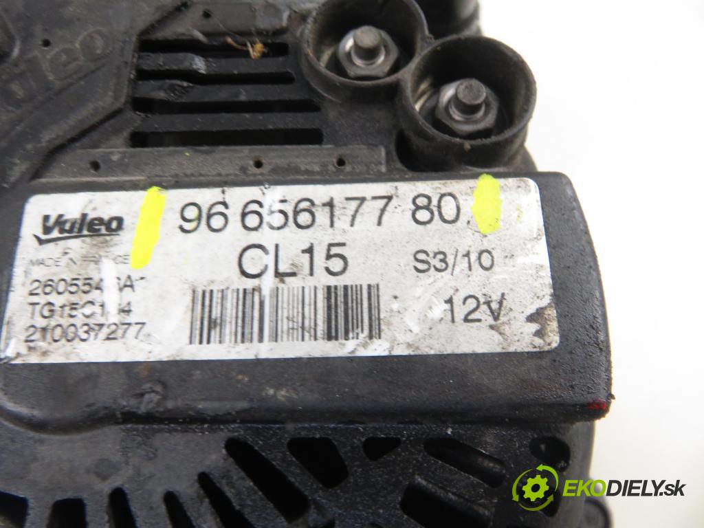 CITROEN C4 Picasso I (UD_) MINIVAN 2010 80,00 1.6 HDi 16V 109 - 9HZ 1560,00 Alternátor 9665617780 (Alternátor)