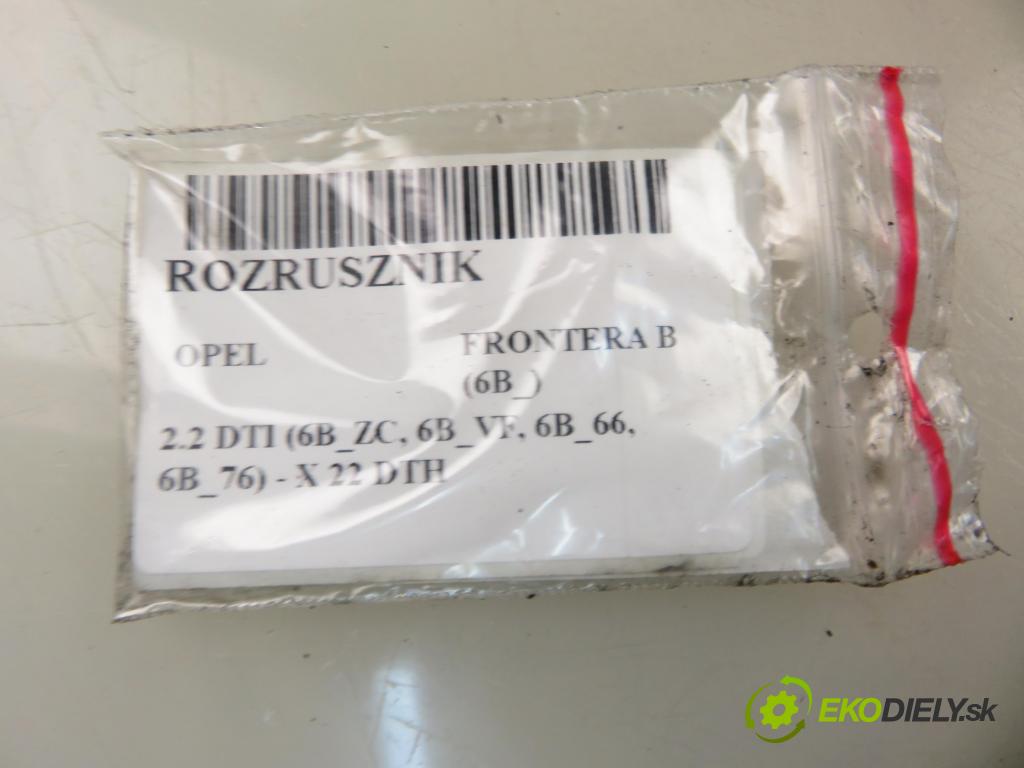 OPEL FRONTERA B (6B_) TERENOWY 2001 85,00 2.2 DTI (6B_ZC, 6B_VF, 6B_66, 6B_76) - X 22 DTH 2171,00 Štartér (Štartér)