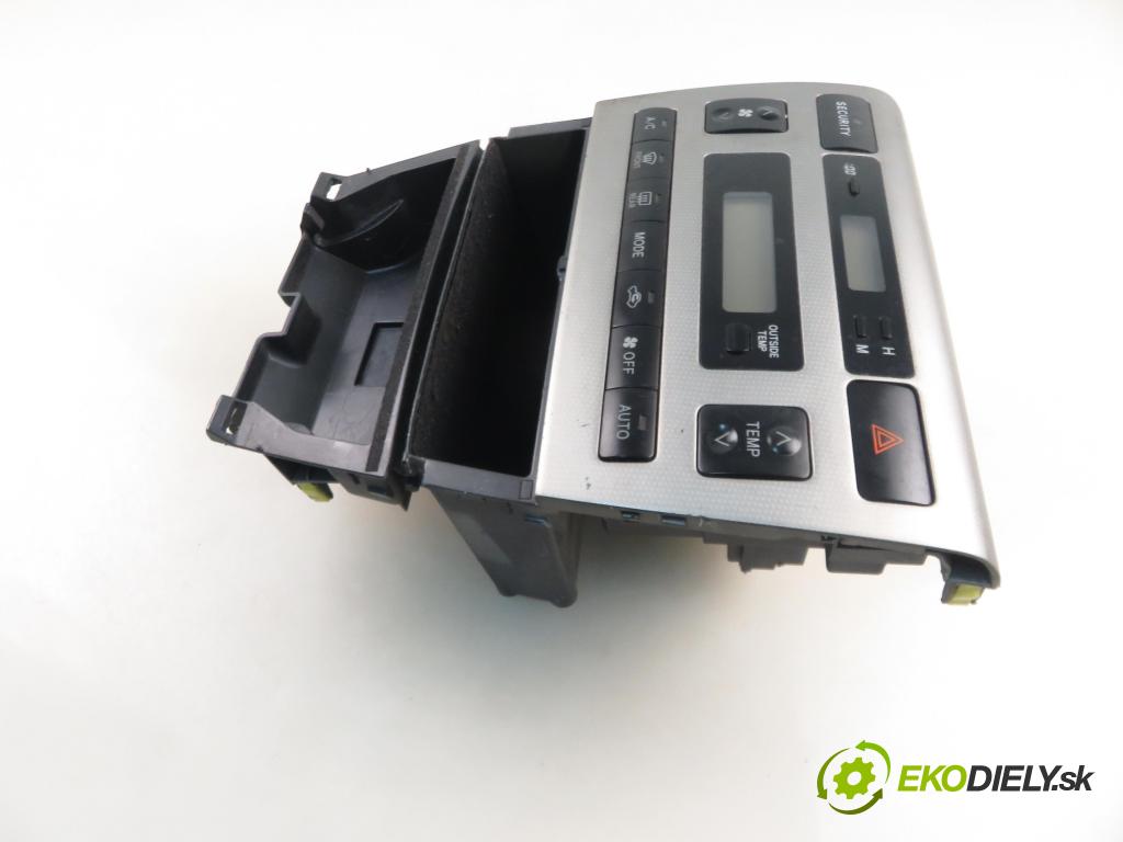 TOYOTA COROLLA (_E12_) HB 2003 81,00 1.6 VVT-i (ZZE121_) - 3ZZ-FE 1598,00 Panel kúrenia KLIMATIZACE: 5593013070 ; 8865013050