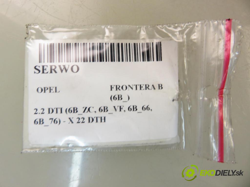 OPEL FRONTERA B (6B_) TERENOWY 2001 85,00 2.2 DTI (6B_ZC, 6B_VF, 6B_66, 6B_76) - X 22 DTH 2171,00 Posilovač 97137066 (Servočerpadlo)