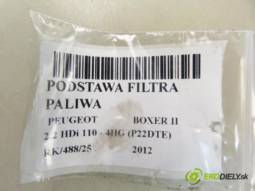PEUGEOT BOXER Skrzynia FURGON 2012 81,00 2.2 HDi 110 - 4HG (P22DTE) 2198,00 Obal filtra paliva 235514722