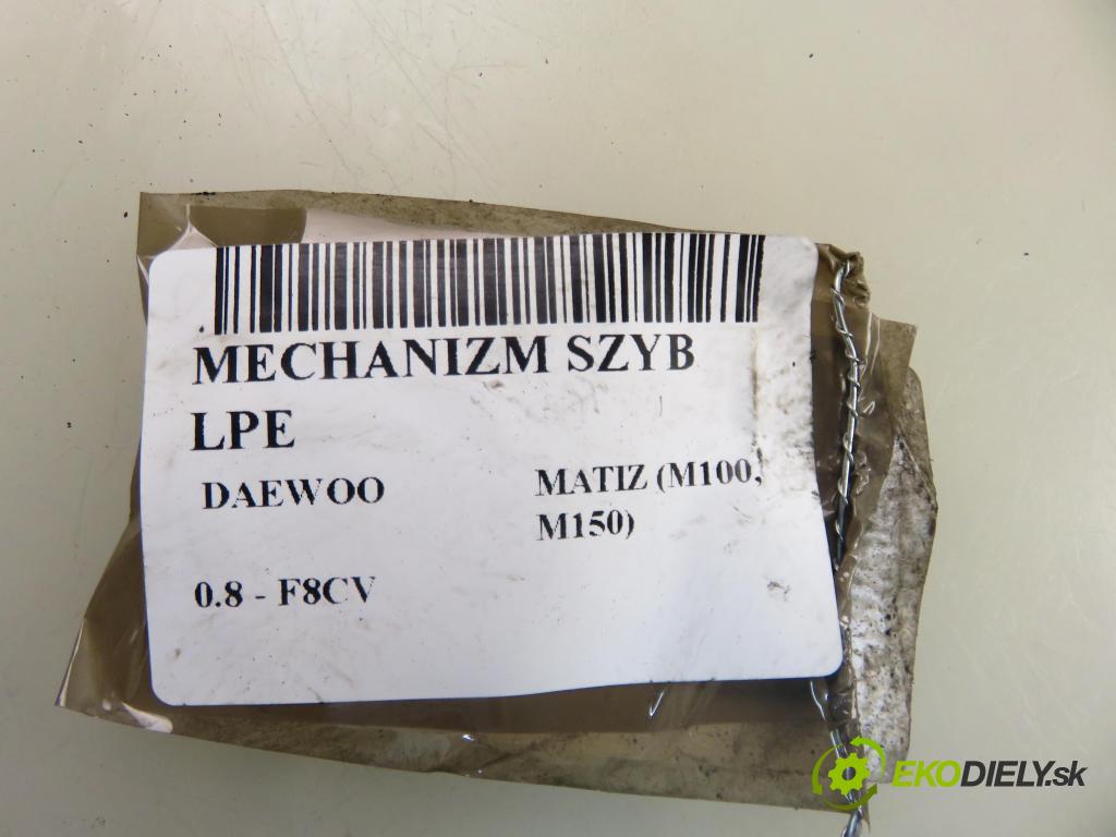 DAEWOO MATIZ (M100, M150) HB 2003 38,00 0.8 52 - F8CV 796,00 mechanismus oken 96318490