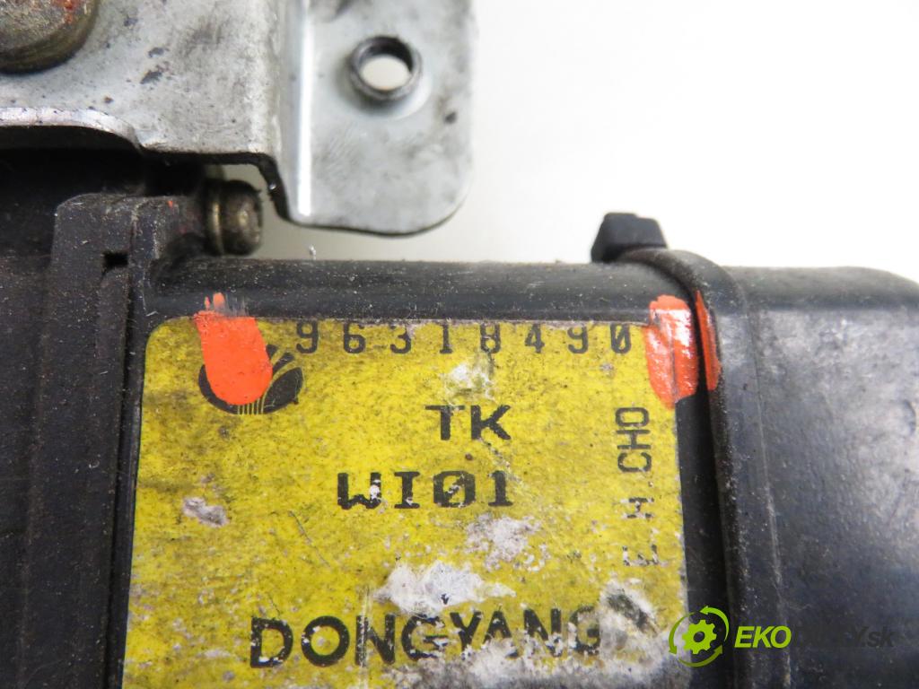 DAEWOO MATIZ (M100, M150) HB 2003 38,00 0.8 52 - F8CV 796,00 mechanismus oken 96318490