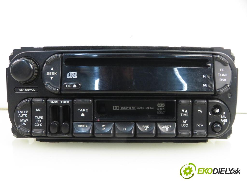 CHRYSLER PT CRUISER (PT_) HB 2001 104,00 2 - ECC 1996,00 RADIO P04858543AF