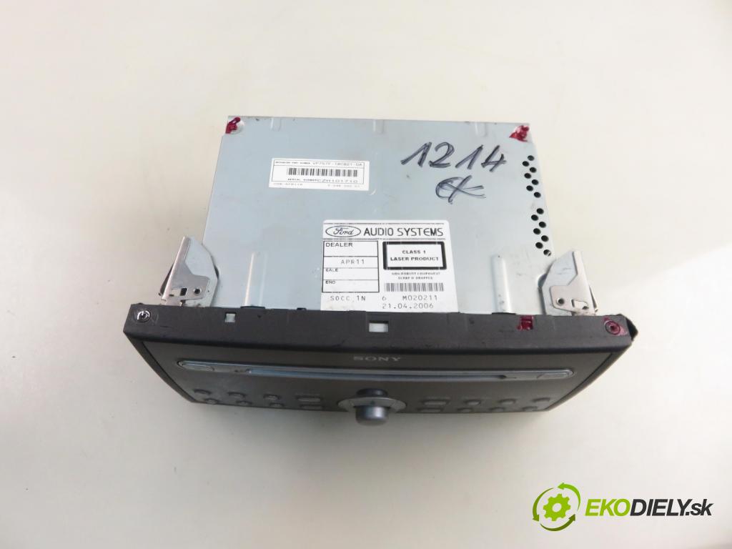 FORD FOCUS C-MAX (DM2) MINIVAN 2005 74,00 1.6 - HWDA 1596,00 RADIO CD 4M5T18C815BK